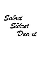 Siyah Ahşap Sabret Şükret Dua Et Duvar Dekoru Salon Oturma Yatak Odası Ofis için 100x60cm Mdf Tablo