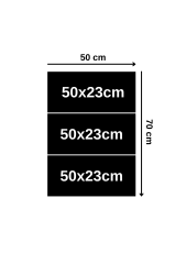 3 Parça Yağlı Boya Görünümlü Atatürk Duvar Dekoru Salon Oturma Yatak Odası Ofis Antre için Tablo